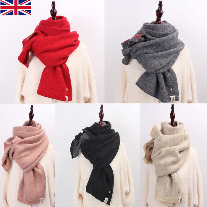 Women's Cashmere Blend Scarf – Soft, Warm, and Stylish Wool Shawl Wrap for Winter