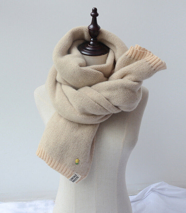 Women's Cashmere Blend Scarf – Soft, Warm, and Stylish Wool Shawl Wrap for Winter