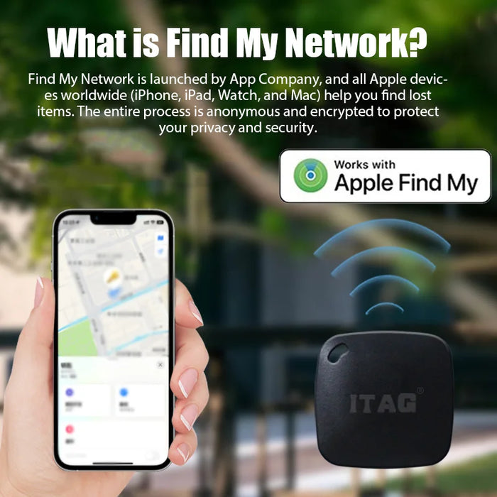 Mini Tracking Device for Apple Find My Key Smart Itag Child Finder Pet Car GPS Lost Tracker Smart Bluetooth Tracker IOS System