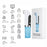 Electric Blackhead Remover - Vacuum Suction Facial Cleaner and Skin Care Extractor Tool for Blackheads, Pores, and Acne