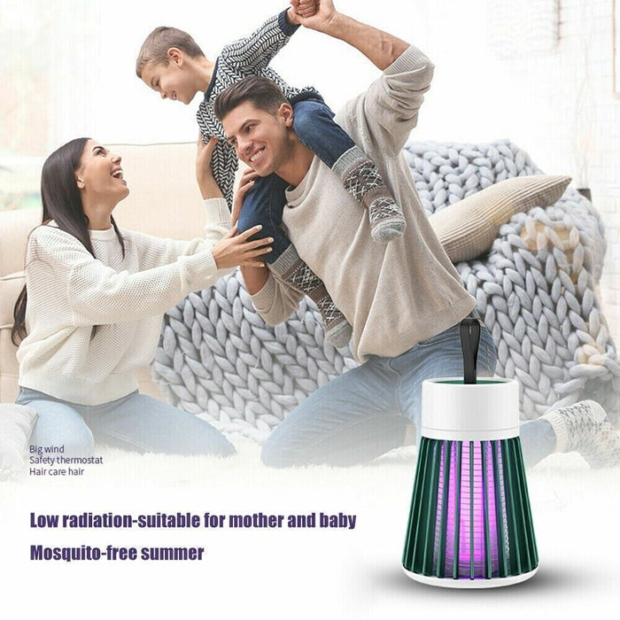 Rechargeable Electric Mosquito Killer Lamp – UV Light Bug Zapper & Insect Trap for Flies